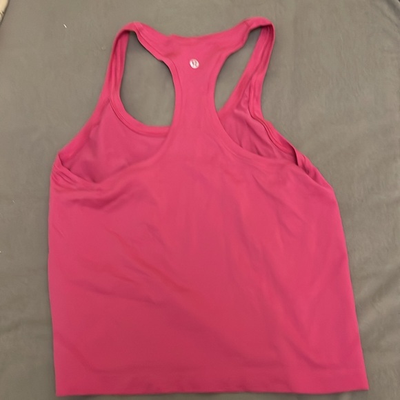 Lululemon swiftly tech pink tank size 12 - Picture 2 of 2